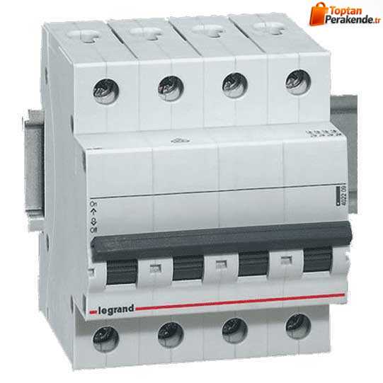Legrand - 403706 4x25 Amper 6kA C Tipi Xg3 Otomatik Sigorta